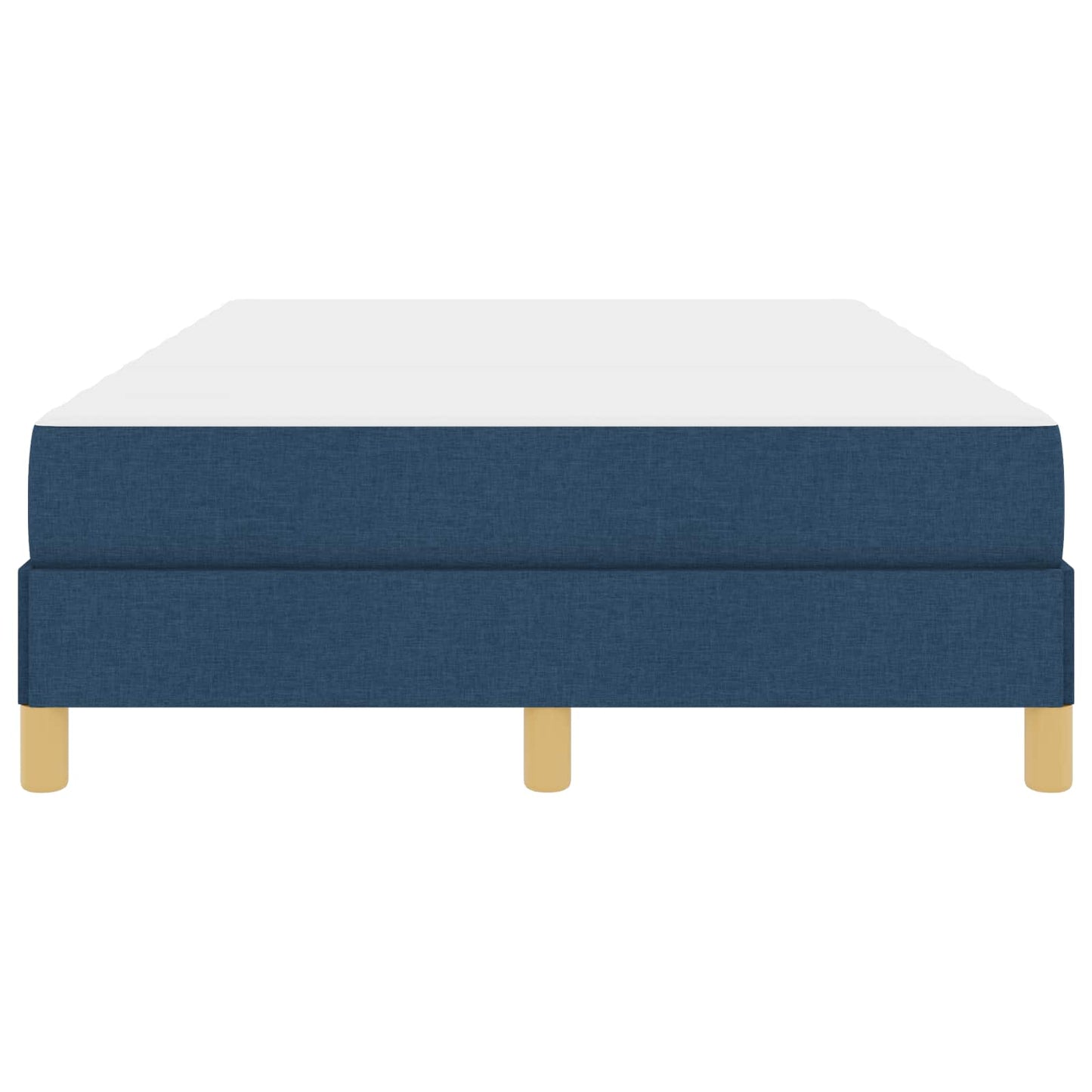 Boxspringbed met matras Blauw 120 x 190 cm Stof