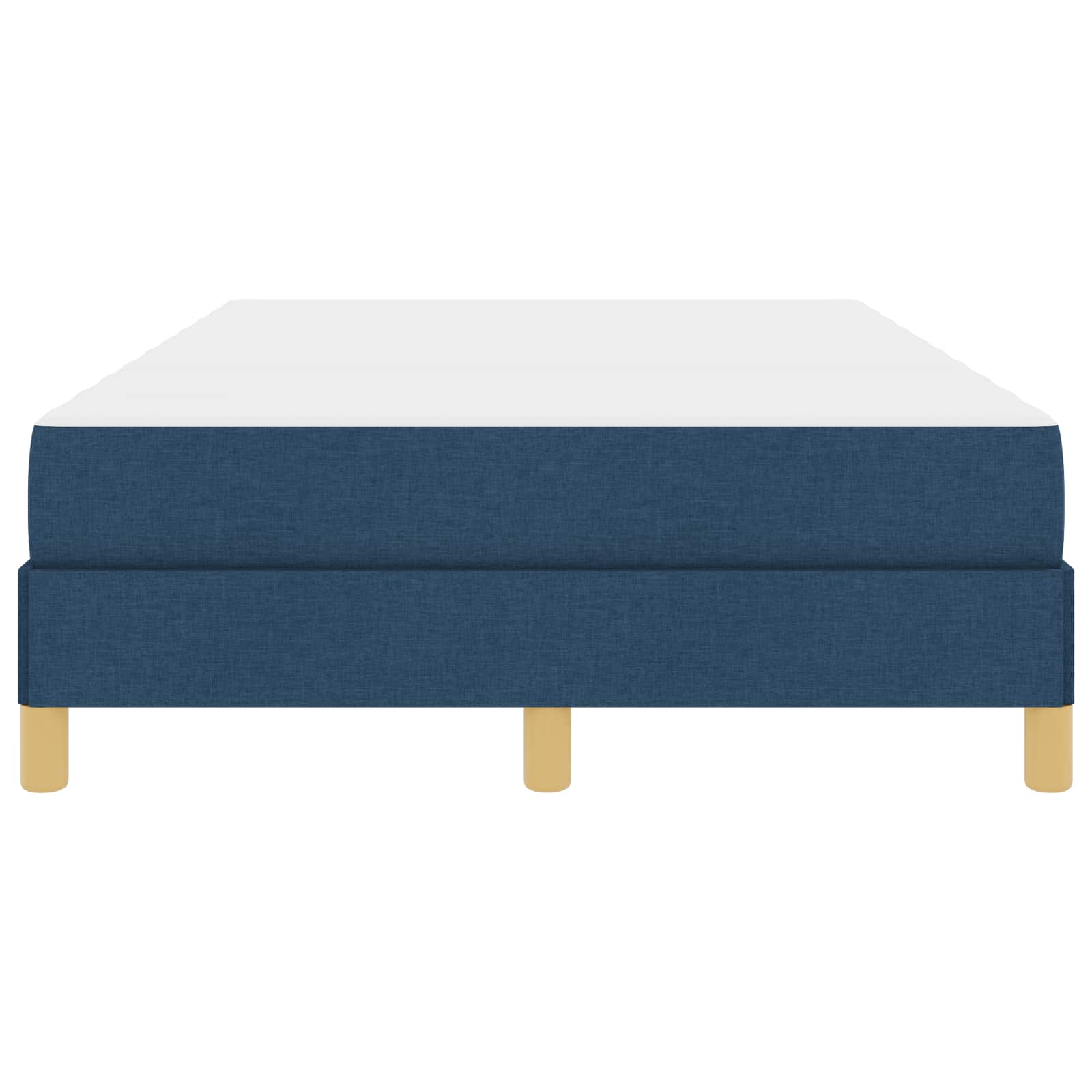 Boxspringbed met matras Blauw 120 x 190 cm Stof