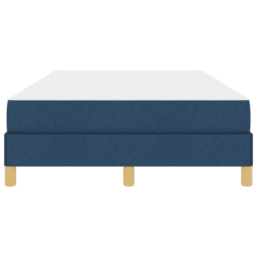 Boxspringbed met matras Blauw 120 x 190 cm Stof