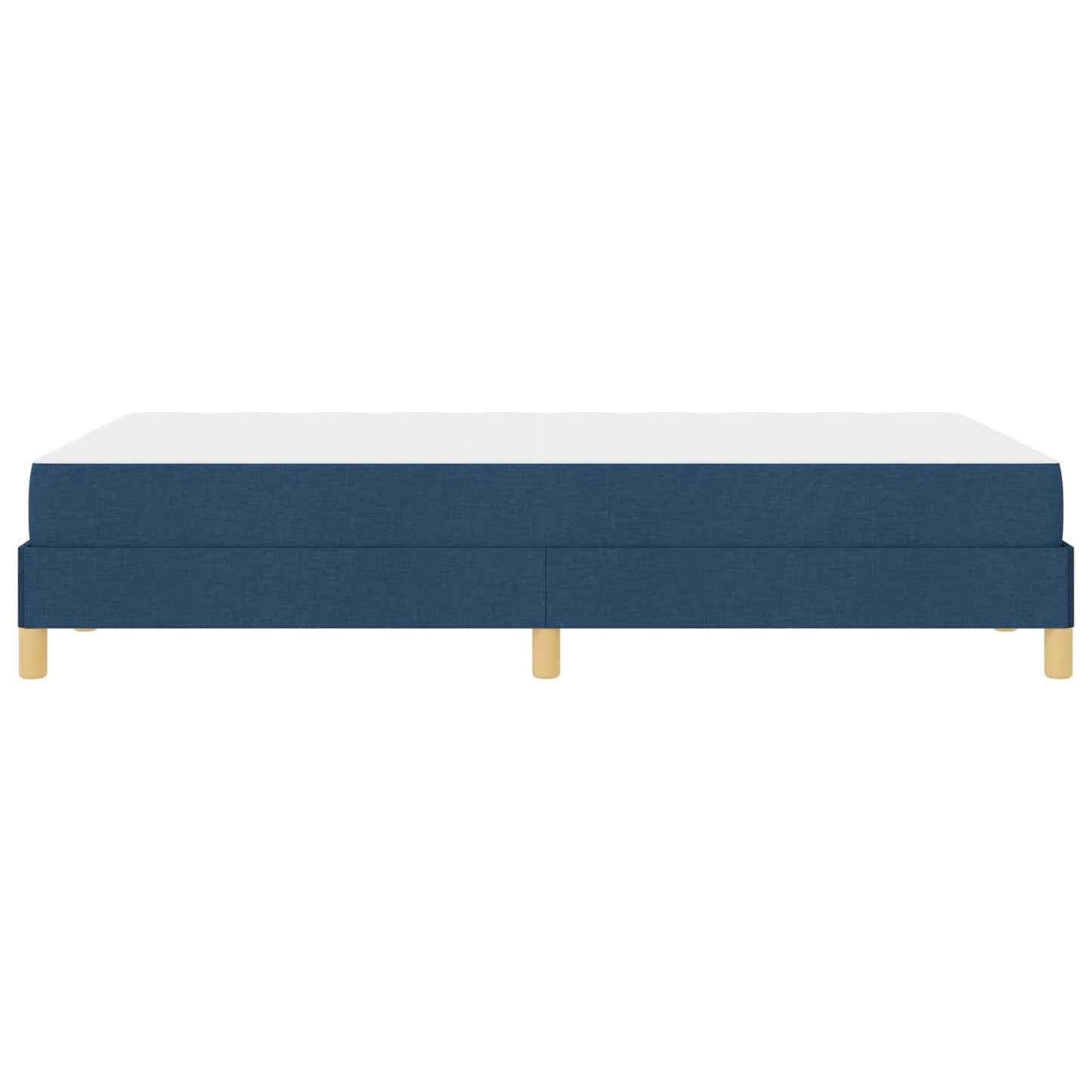 Boxspringbed met matras Blauw 120 x 190 cm Stof