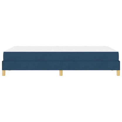Boxspringbed met matras Blauw 120 x 190 cm Stof