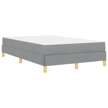 Boxspring bed Taupe, Bruin 120 x 200 cm Stof, Engineered Hout