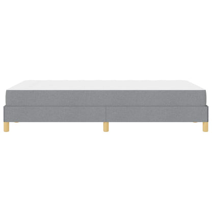 Boxspring bed Taupe, Bruin 120 x 200 cm Stof, Engineered Hout