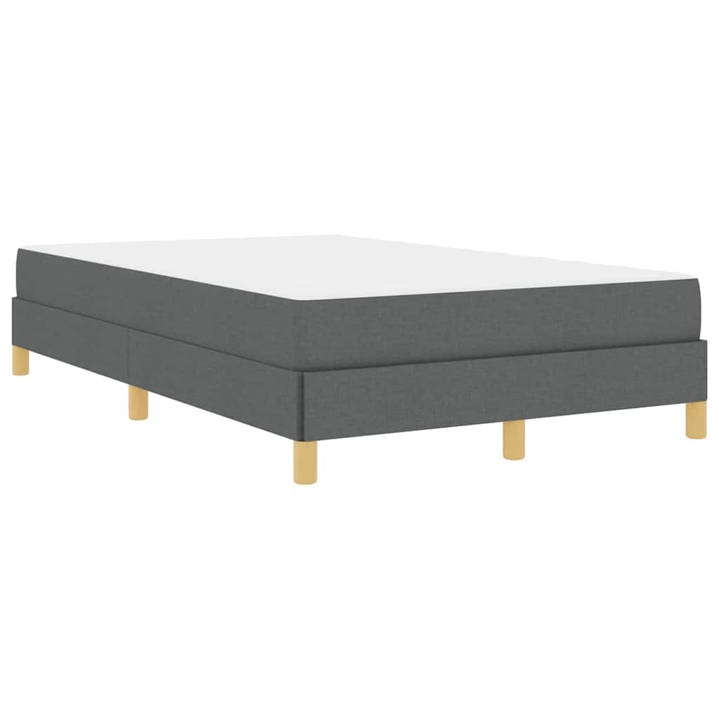 Boxspring bed Taupe, Bruin 120 x 200 cm Stof, Engineered Hout