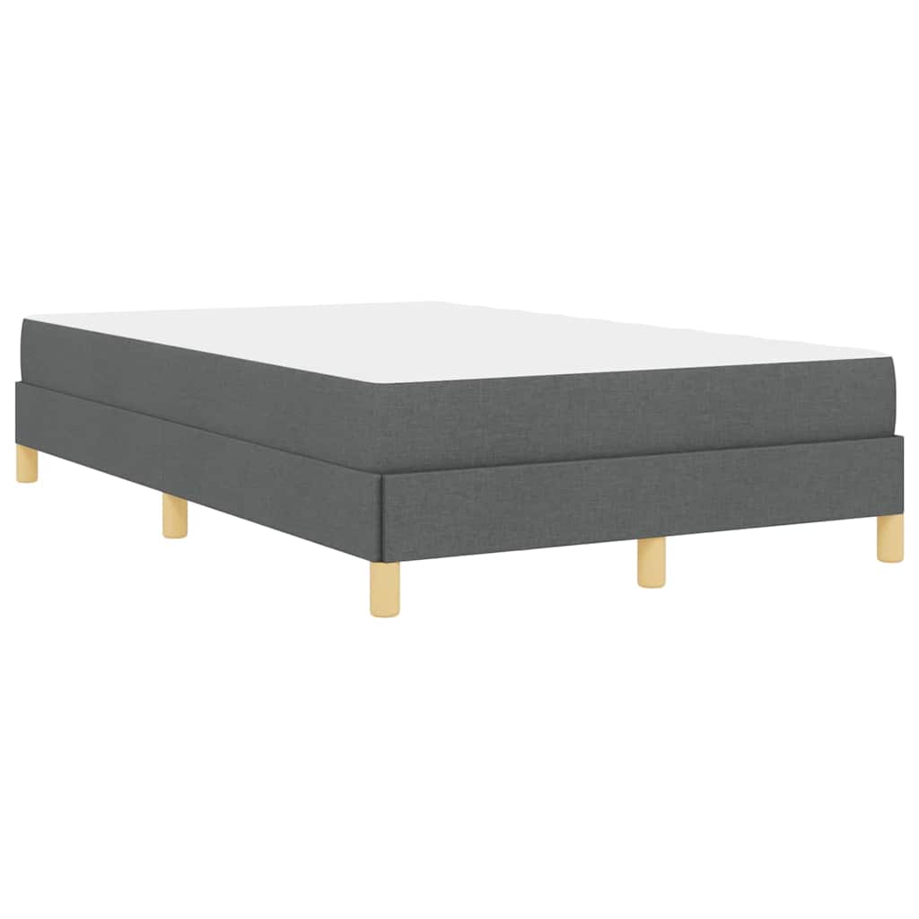 Boxspring bed Taupe, Bruin 120 x 200 cm Stof, Engineered Hout