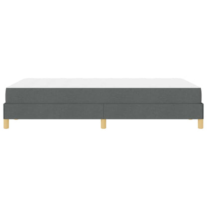 Boxspring bed Taupe, Bruin 120 x 200 cm Stof, Engineered Hout