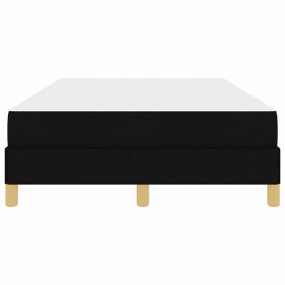 Boxspring bed Zwart, Bruin 120 x 200 cm Stof, Engineered Hout