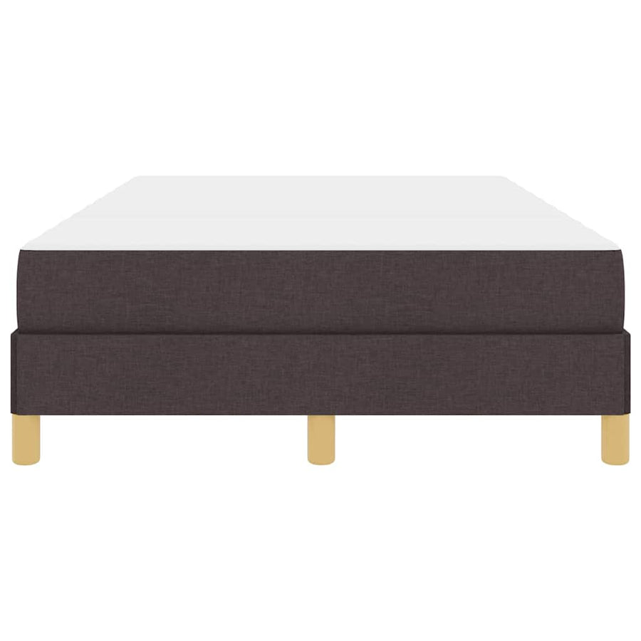Boxspring bed Bruin 120 x 200 cm Stof, Engineered Hout