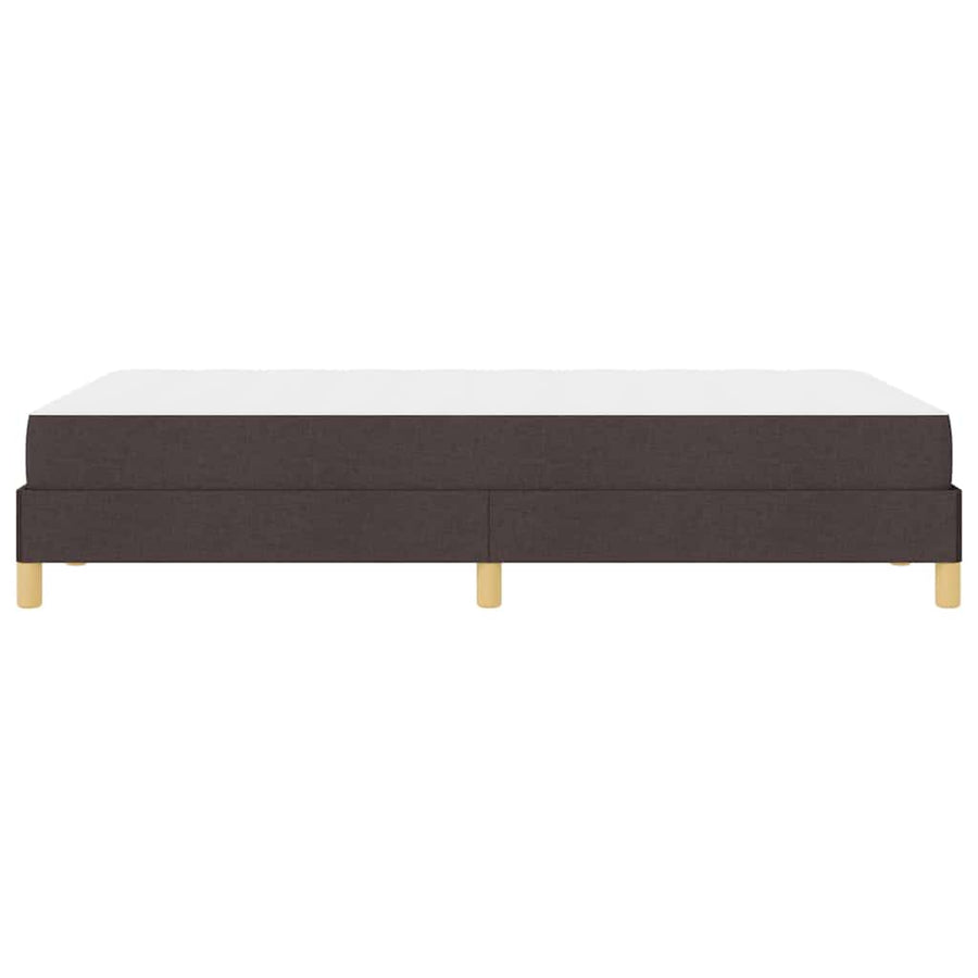 Boxspring bed Bruin 120 x 200 cm Stof, Engineered Hout