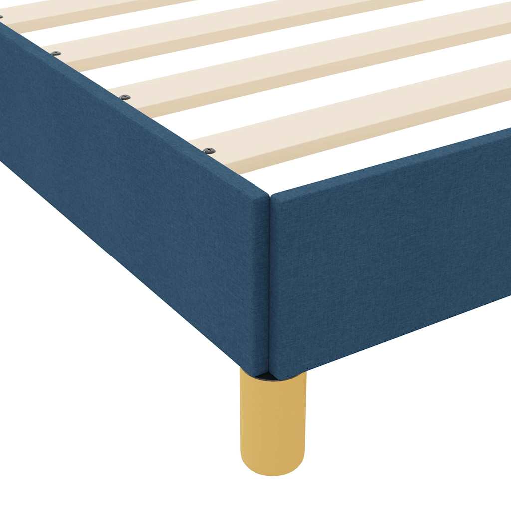 Boxspring bed Taupe, Bruin 120 x 200 cm Stof, Engineered Hout