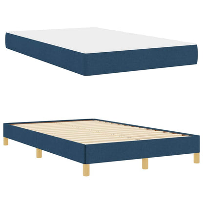 Boxspring bed Taupe, Bruin 120 x 200 cm Stof, Engineered Hout