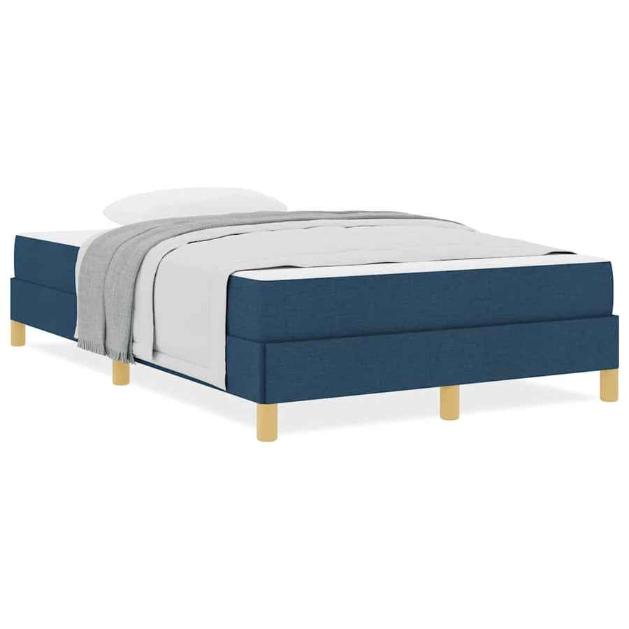 Boxspring bed Taupe, Bruin 120 x 200 cm Stof, Engineered Hout