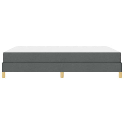 Boxspring bed Taupe, Bruin 140 x 190 cm Stof, Engineered Hout