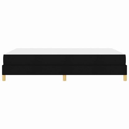 Boxspringbed met matras Zwart 140 x 190 cm Stof