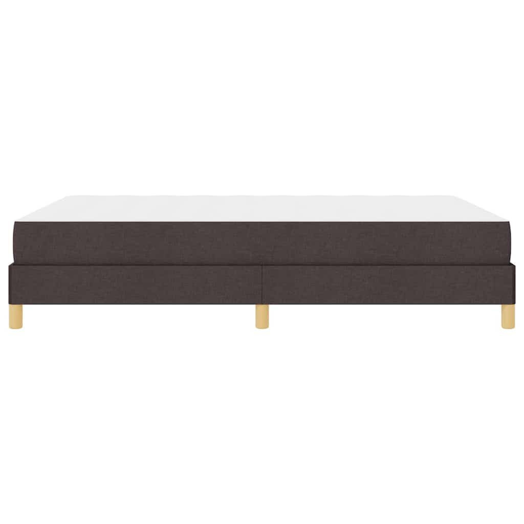 Boxspring bed Bruin 140 x 190 cm Stof, Engineered Hout