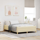 Boxspringbed 140x190 cm crème