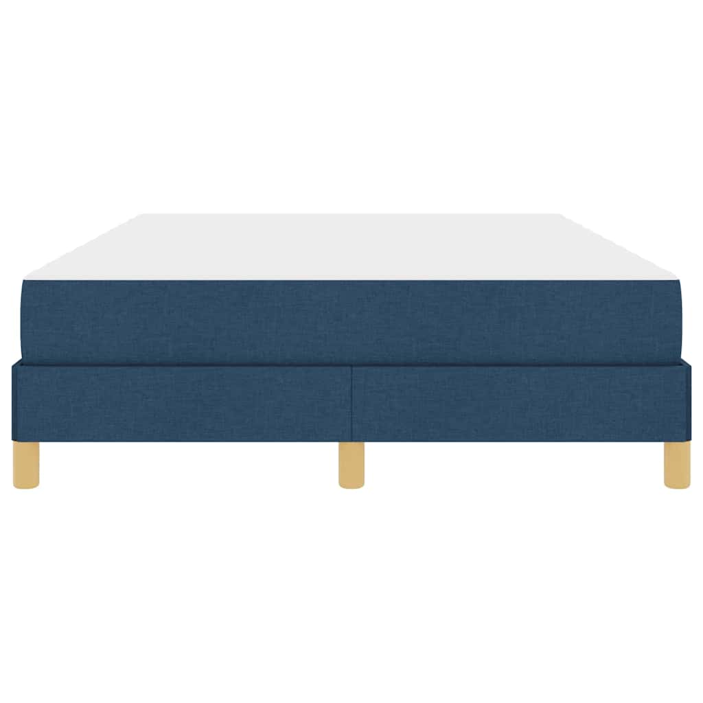 Boxspring bed Taupe, Bruin 140 x 190 cm Stof, Engineered Hout