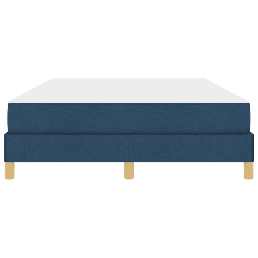 Boxspring bed Taupe, Bruin 140 x 190 cm Stof, Engineered Hout