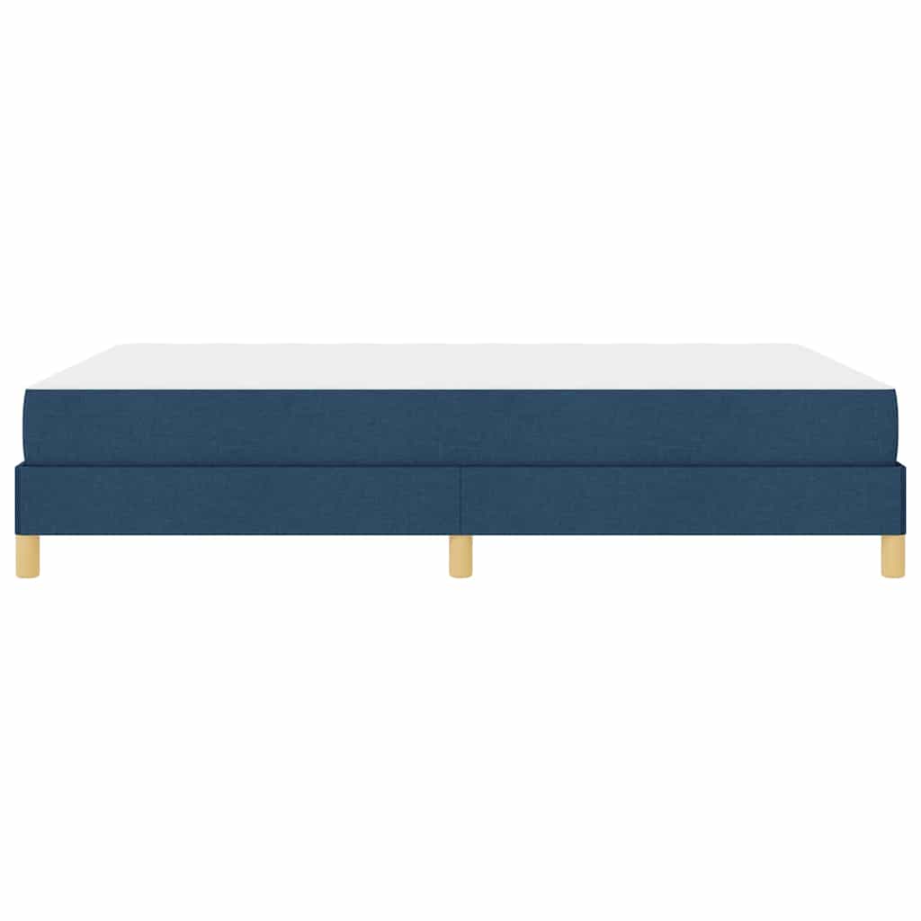 Boxspring bed Taupe, Bruin 140 x 190 cm Stof, Engineered Hout