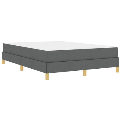 Boxspring bed Taupe, Bruin 140 x 200 cm Stof, Engineered Hout