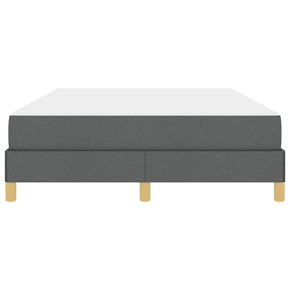 Boxspring bed Taupe, Bruin 140 x 200 cm Stof, Engineered Hout