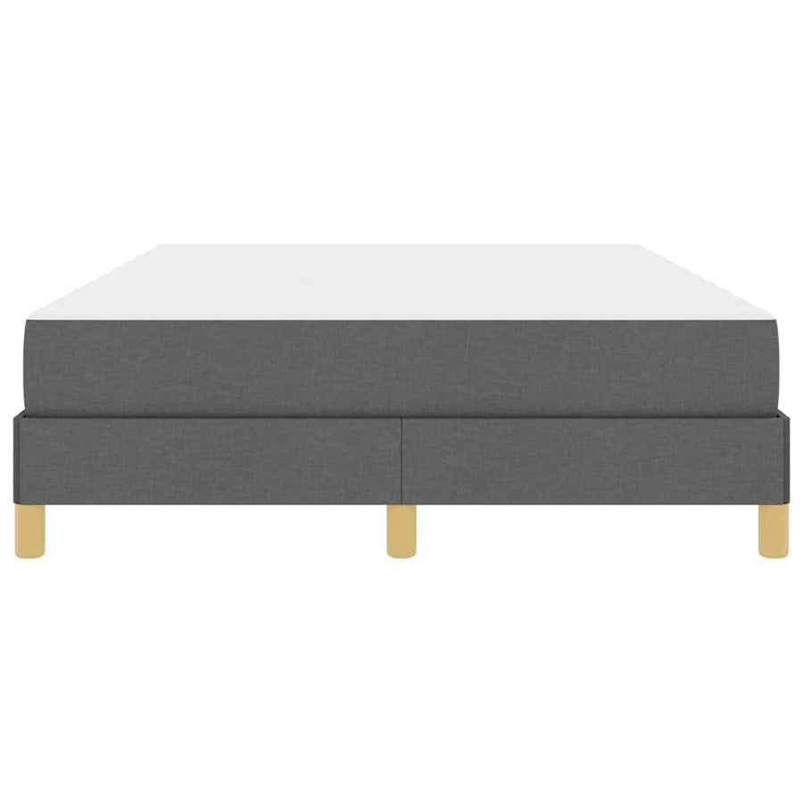 Boxspring bed Taupe, Bruin 140 x 200 cm Stof, Engineered Hout
