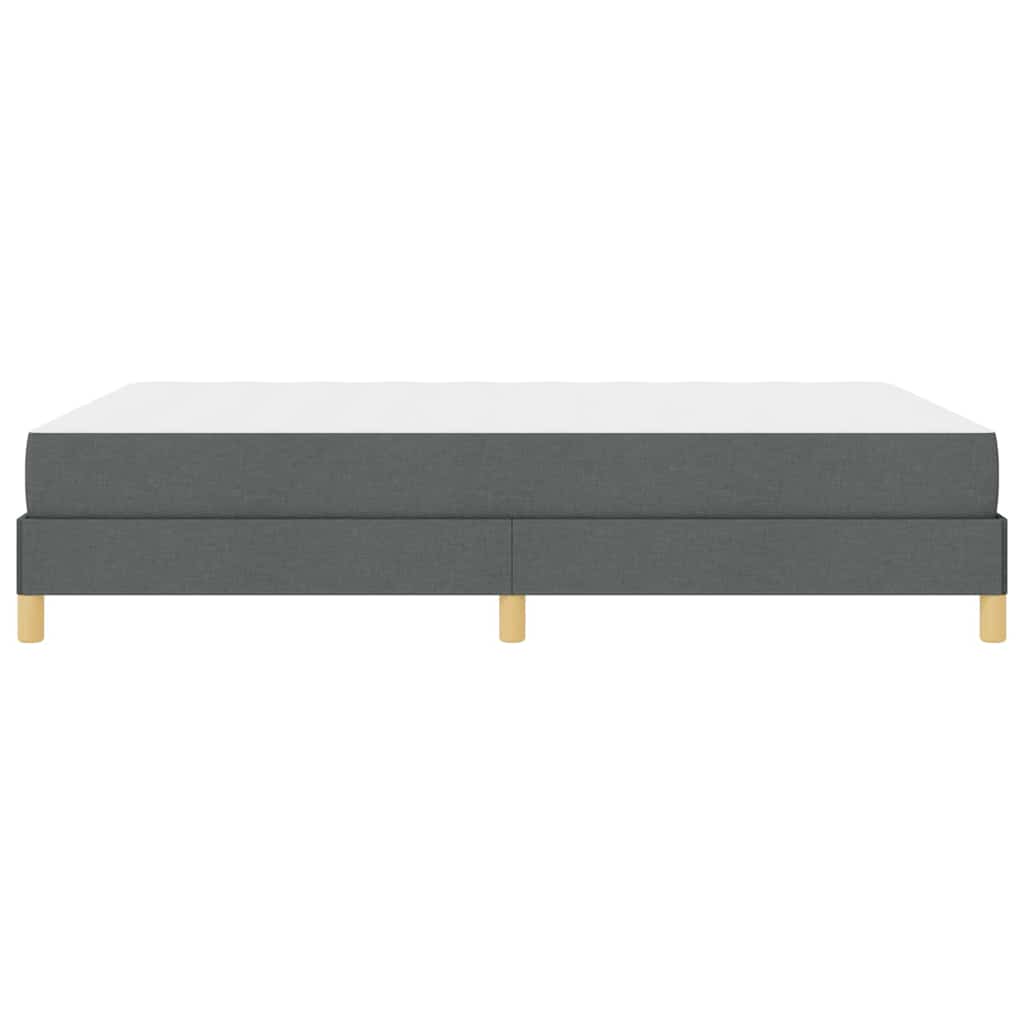 Boxspring bed Taupe, Bruin 140 x 200 cm Stof, Engineered Hout