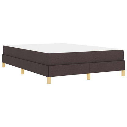 Boxspring bed Bruin 140 x 200 cm Stof, Engineered Hout