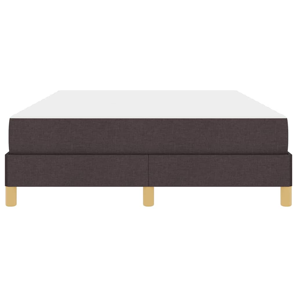 Boxspring bed Bruin 140 x 200 cm Stof, Engineered Hout