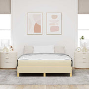 Boxspringbed 140x200 cm crème