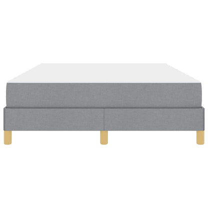 Boxspring bed Taupe, Bruin 160 x 200 cm Stof, Engineered Hout