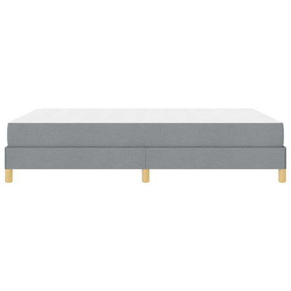 Boxspring bed Taupe, Bruin 160 x 200 cm Stof, Engineered Hout