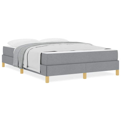 Boxspring bed Taupe, Bruin 160 x 200 cm Stof, Engineered Hout