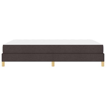 Boxspring bed Bruin 160 x 200 cm Stof, Engineered Hout
