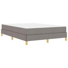 Boxspring bed Taupe, Bruin 160 x 200 cm Stof, Engineered Hout