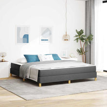Boxspring bed Taupe, Bruin 180 x 200 cm Stof, Engineered Hout