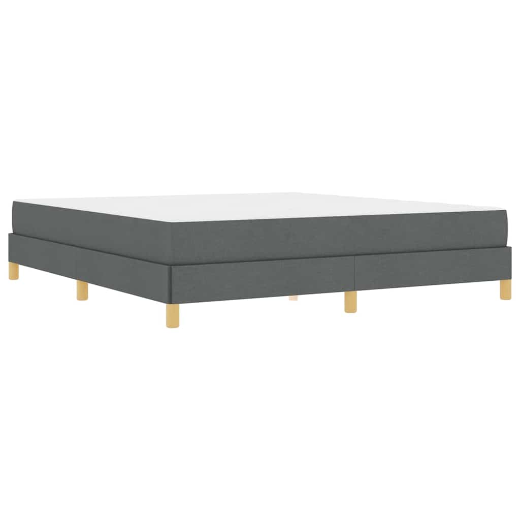 Boxspring bed Taupe, Bruin 180 x 200 cm Stof, Engineered Hout