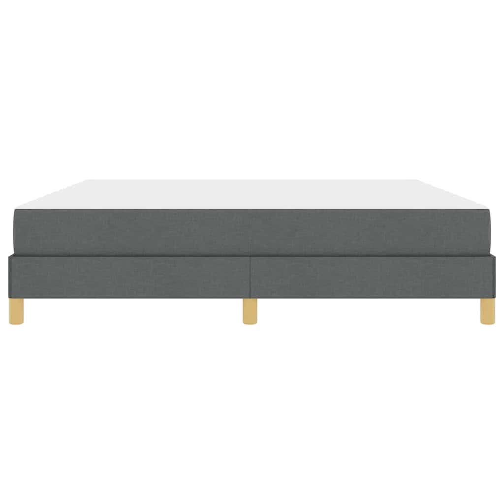 Boxspring bed Taupe, Bruin 180 x 200 cm Stof, Engineered Hout