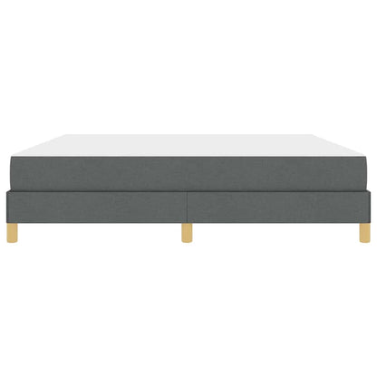 Boxspring bed Taupe, Bruin 180 x 200 cm Stof, Engineered Hout