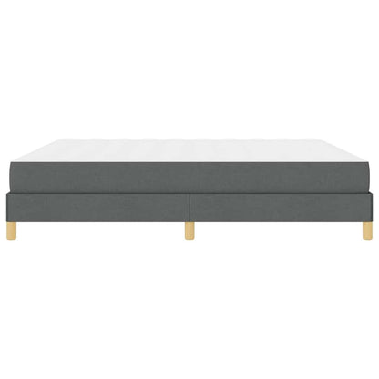 Boxspring bed Taupe, Bruin 180 x 200 cm Stof, Engineered Hout