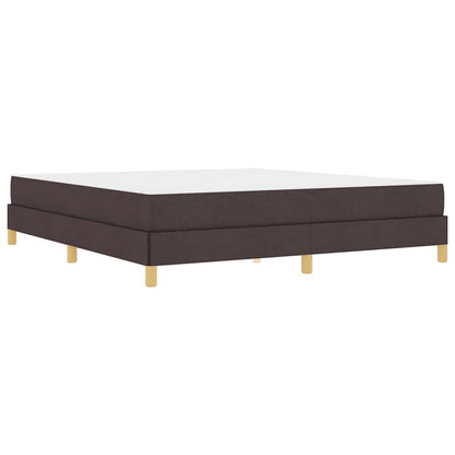 Boxspring bed Bruin 180 x 200 cm Stof, Engineered Hout