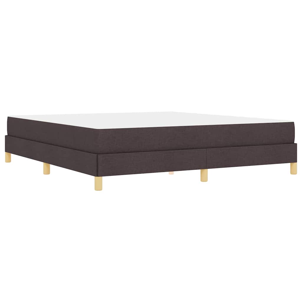 Boxspring bed Bruin 180 x 200 cm Stof, Engineered Hout