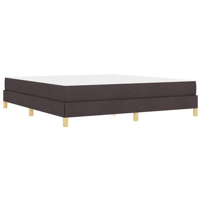 Boxspring bed Bruin 180 x 200 cm Stof, Engineered Hout