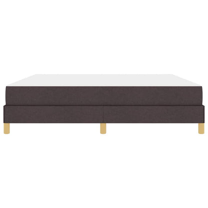 Boxspring bed Bruin 180 x 200 cm Stof, Engineered Hout