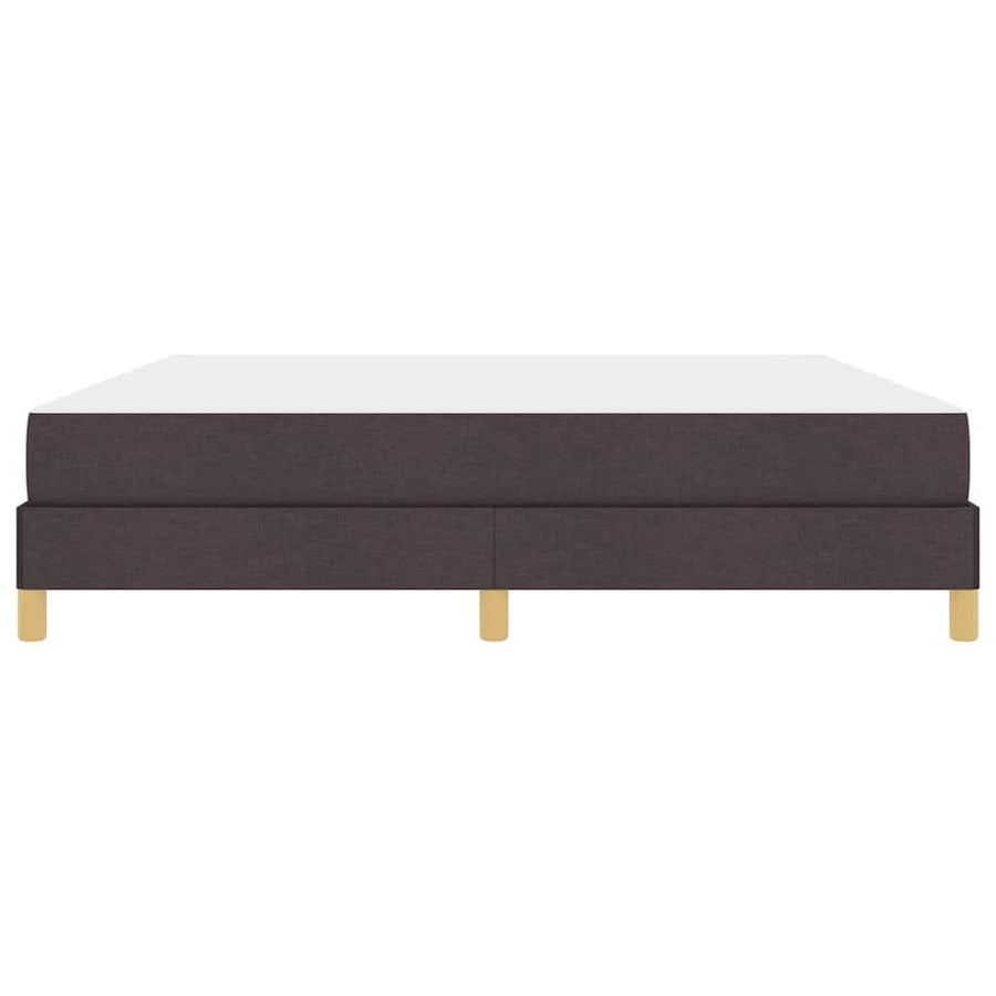 Boxspring bed Bruin 180 x 200 cm Stof, Engineered Hout