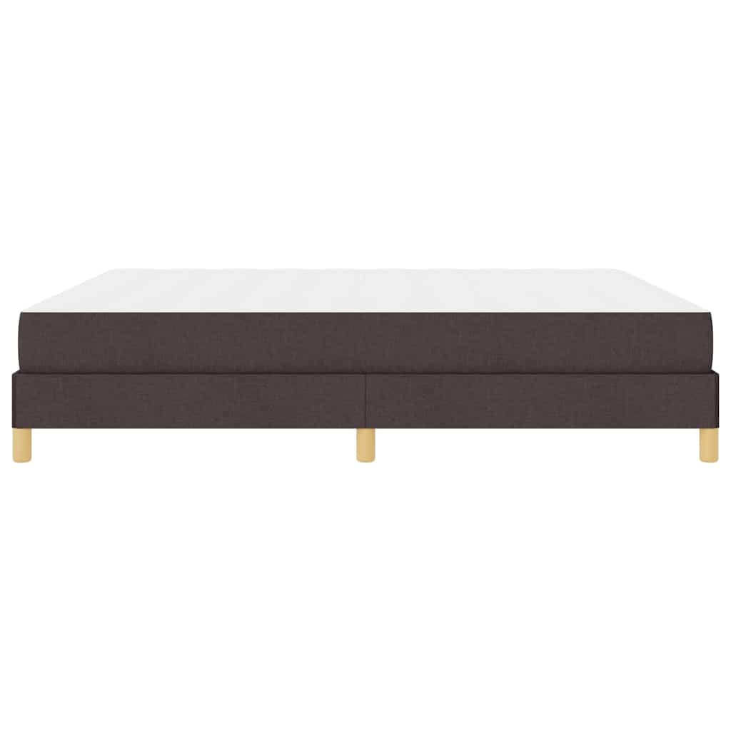 Boxspring bed Bruin 180 x 200 cm Stof, Engineered Hout