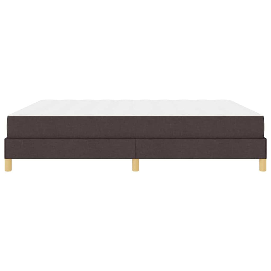 Boxspring bed Bruin 180 x 200 cm Stof, Engineered Hout