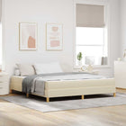 Boxspringbed 180x200 cm crème