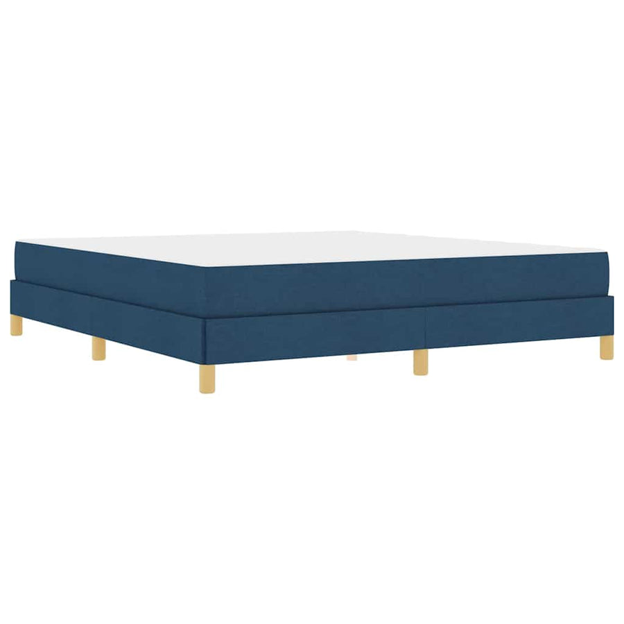 Boxspring bed Taupe, Bruin 180 x 200 cm Stof, Engineered Hout