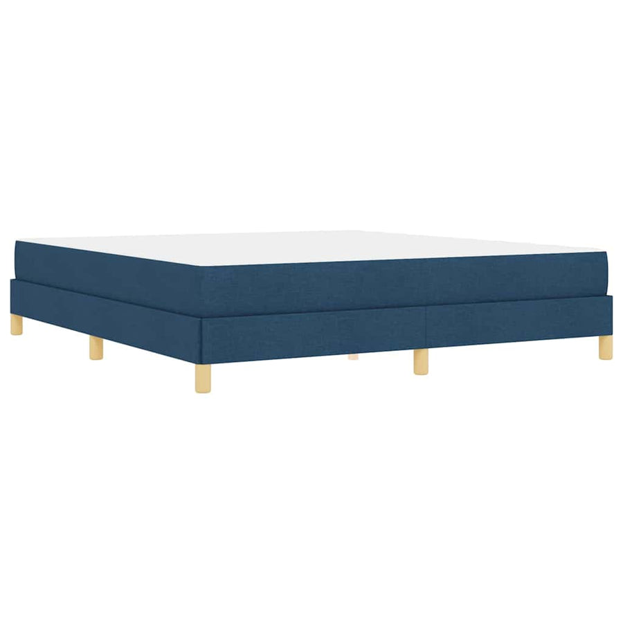 Boxspring bed Taupe, Bruin 180 x 200 cm Stof, Engineered Hout